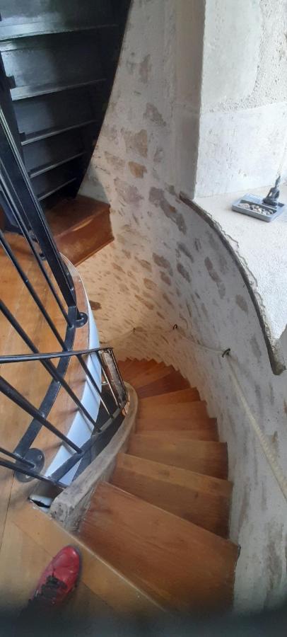 Willa Moulin A Vent Le Champ Du Trail Saint-Cyr-des-Gats Zewnętrze zdjęcie